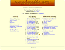 Tablet Screenshot of encyclopaedia-wot.org